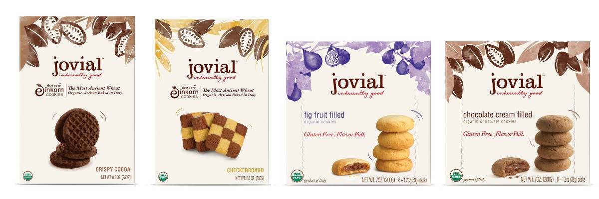 Упаковка печенья Jovial