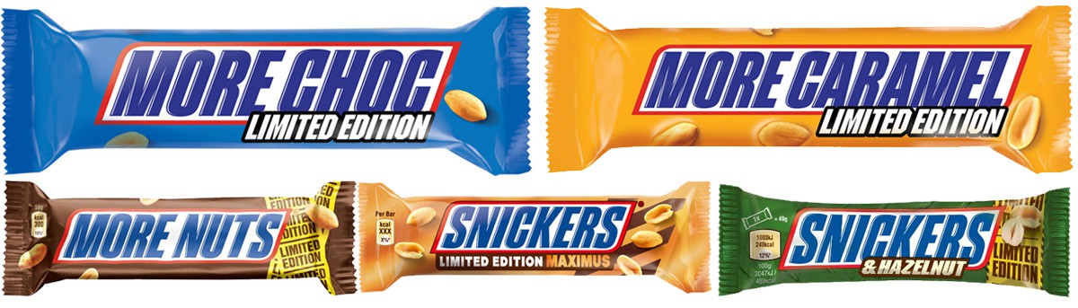лимитированная серия Snickers