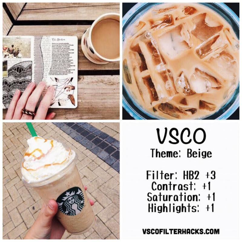 1 Beige Instagram Feed - VSCO Filter HB2