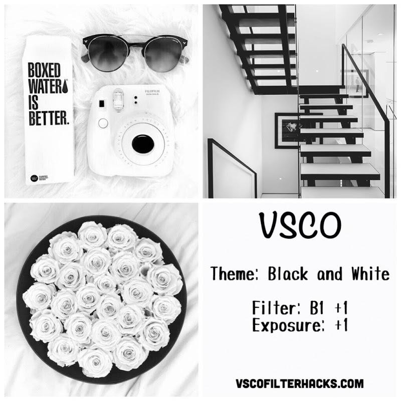 3 Black and White Instagram Feed - VSCO Filter B1