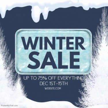 Winter Sale Ice