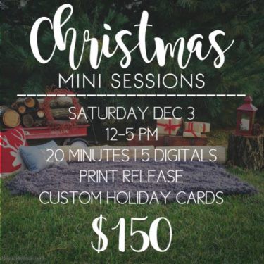 Christmas Mini Sessions